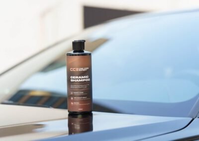 ceramic shampoo on car