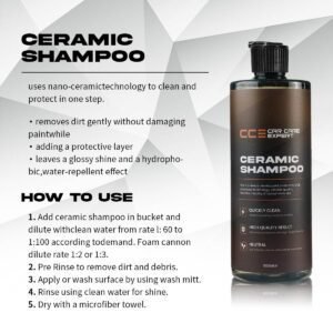 CERAMIC SHAMPOO fles