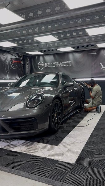 carcareexpert porsche 911 polijsten stap 1 carcareexpert porsche 911 polijsten stap 1