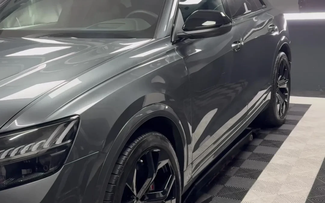 Audi RS Q8 uit de Haarlemmermeer: glascoating Brons op een nieuwe auto