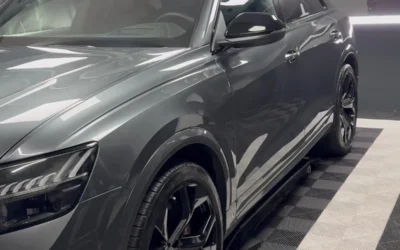 Audi RS Q8 uit de Haarlemmermeer: glascoating Brons op een nieuwe auto