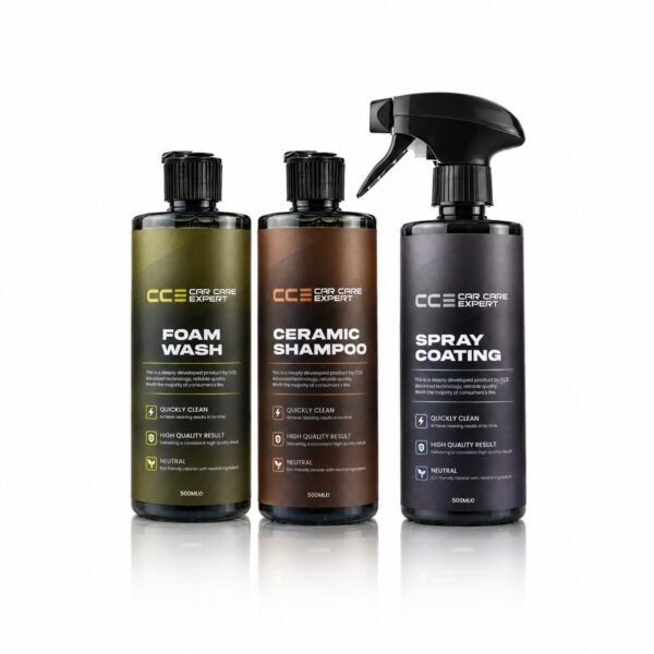 CCE Wasset: schuimreiniger, ceramic shampoo en spraycoating